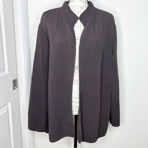 Eileen Fisher Chocolate Brown Jacket